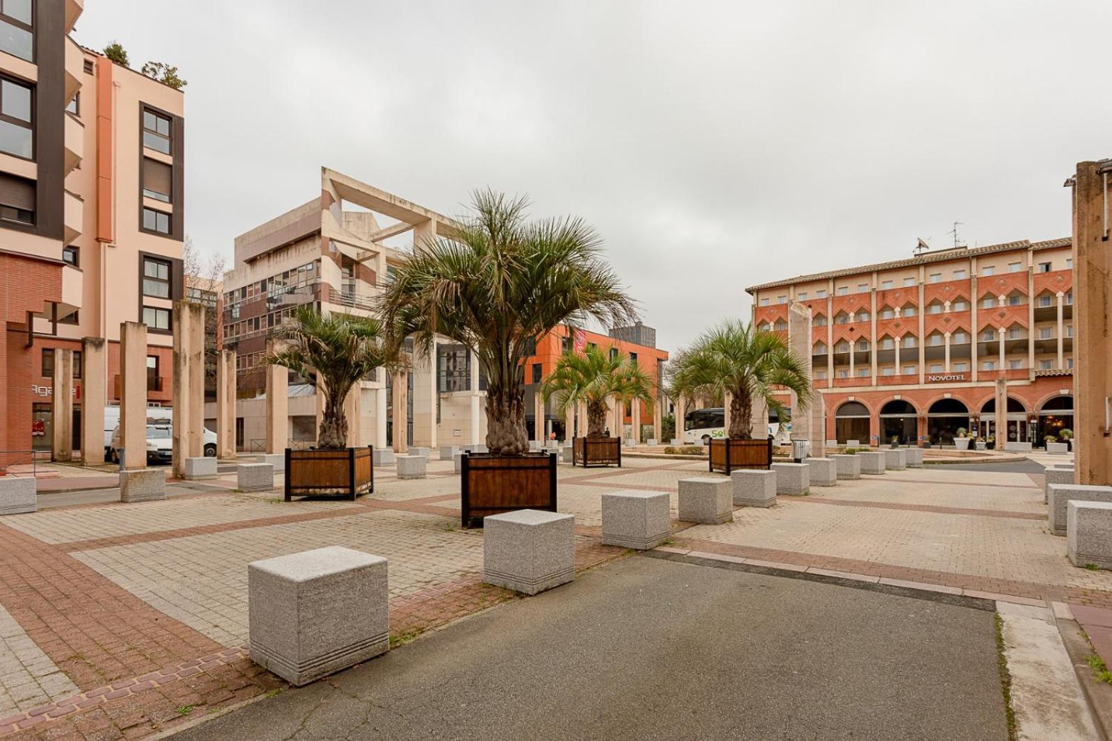 Le Baudis - Grand Studio Avec Coin Nuit Et Parking Toulouse Kültér fotó